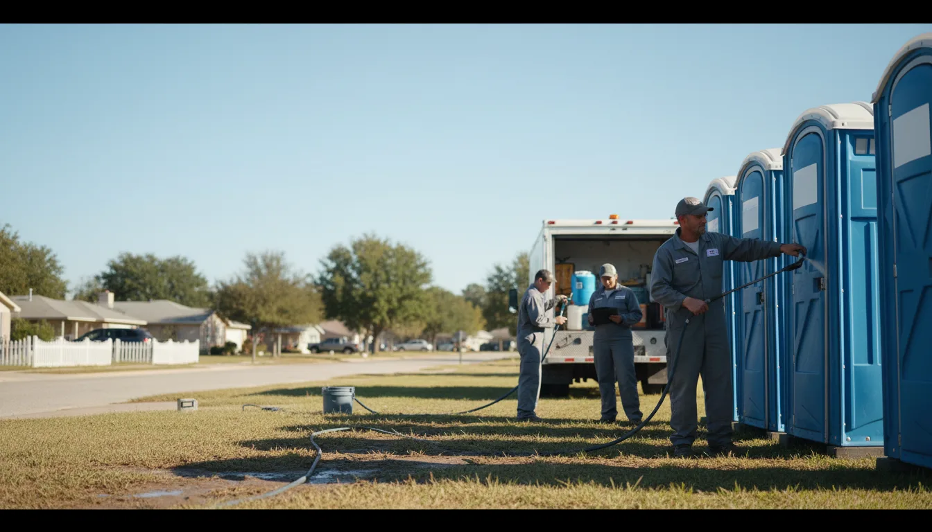 Long-Term Portable Toilet Rental in Scheller, IL near me